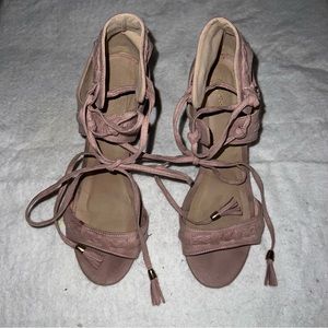 Charlotte Russe Lace up Heels